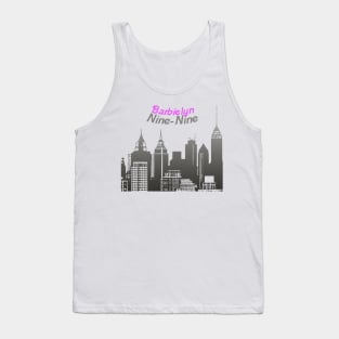 city silhouette and name ( barbielyn) graphic Tank Top